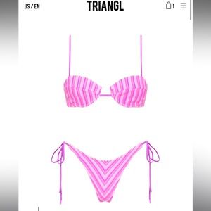 Triangl Bikini Pink